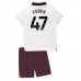 Manchester City Phil Foden #47 Babykleding Uitshirt Kinderen 2023-24 Korte Mouwen (+ korte broeken)
